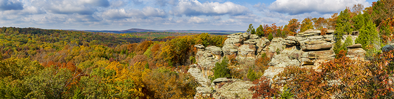 Camel Rock Garden of the Gods Shawnee National Forest IL
